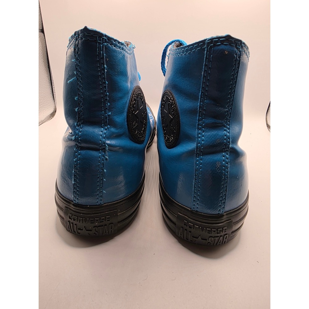 Converse Chuck Taylor AllStar Rubber High Top Blue Black 149460C Mens 6 Womens 8 - Picture 5 of 9